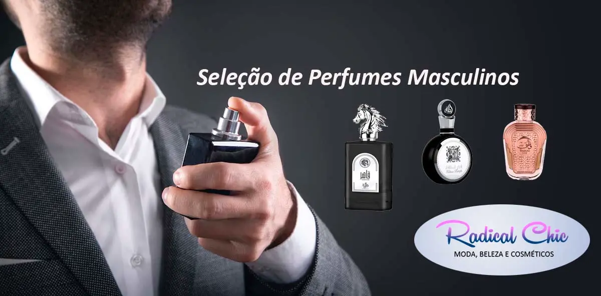 Seleção de Perfumes Masculinos em Promoção!