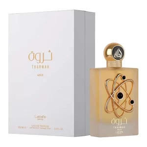 Perfume Unissex Tharwah Lattafa Gold Spray 100 ml